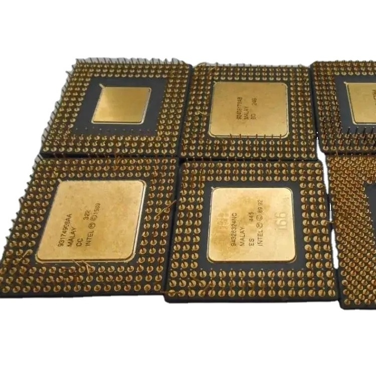 Intel Pentium Pro Ceramic CPU with Gold Pins Scrap At Best Market Price wholesale manufacture