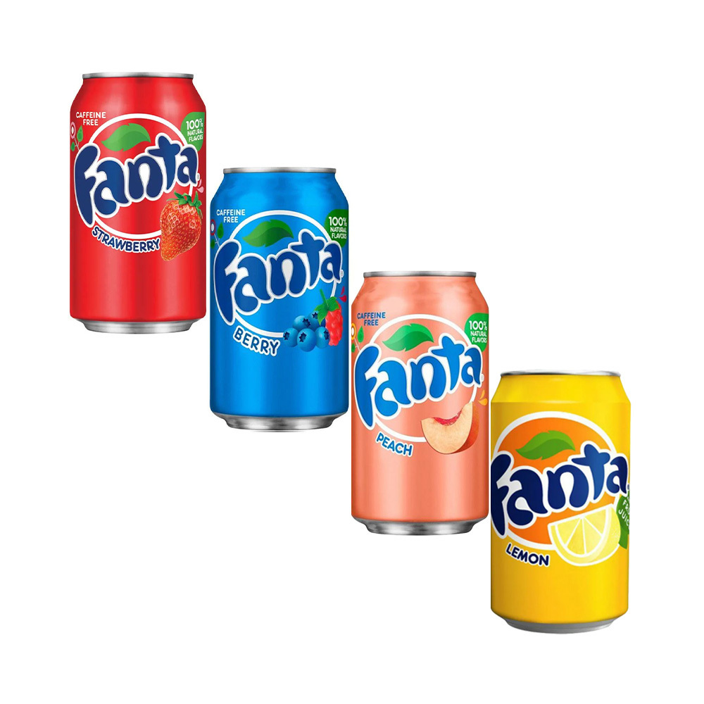 Fanta soft drinks / exotic Fanta / Fanta Lemon