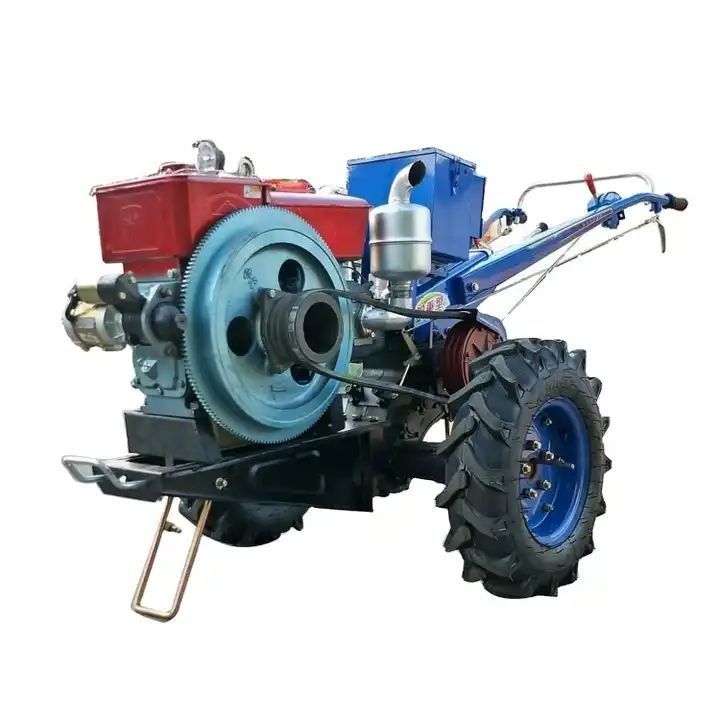 farm multi purpose with plough rotavator corn wheat planter hand walking tractors two wheels