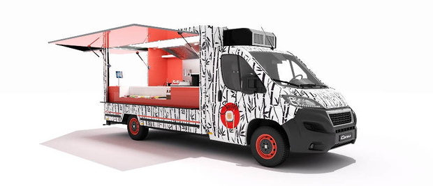 High quality fast food cart trailer with water system fried chicken mobile food truck for sale in stocked