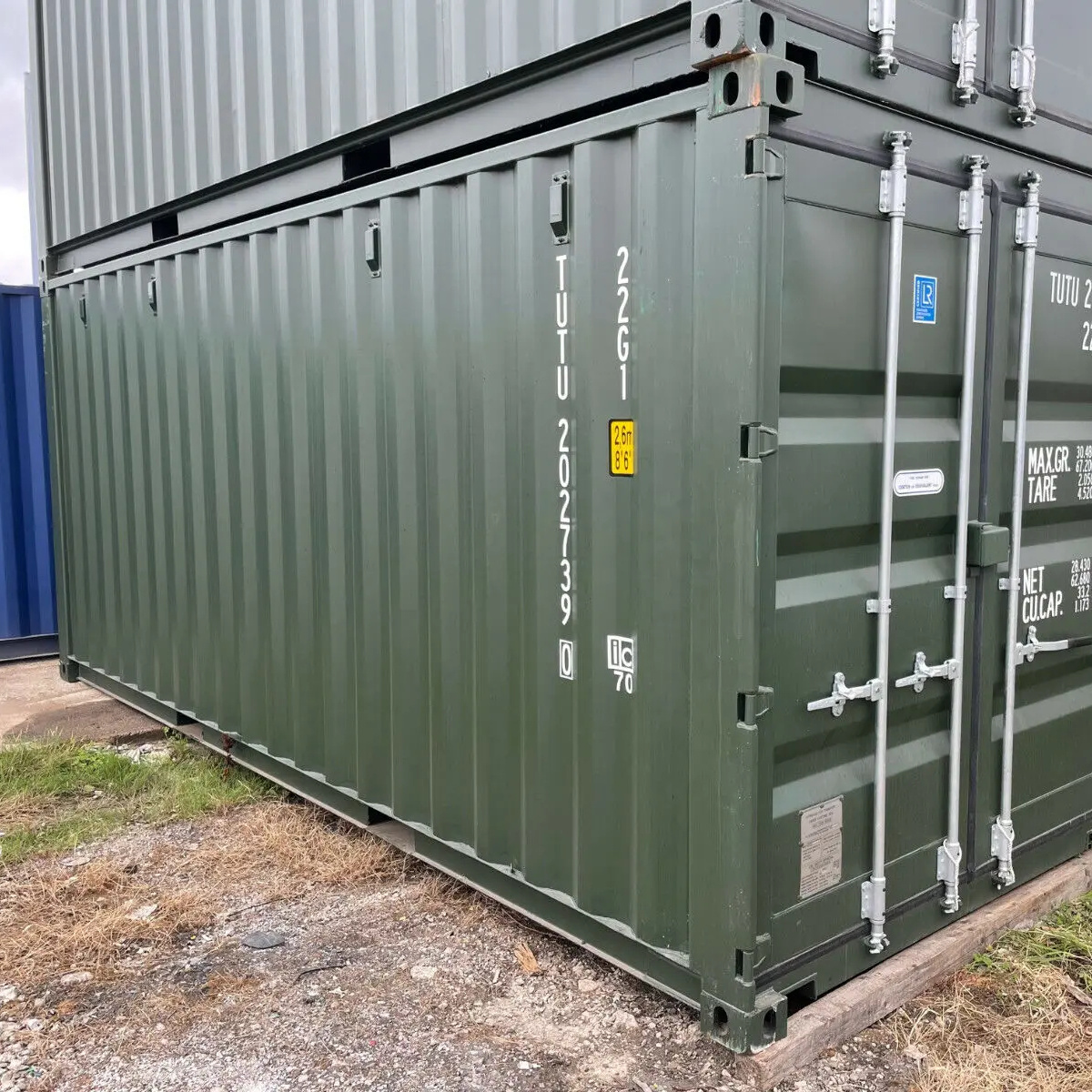 Wholesale Stock 40 Feet Length 20ft Dry Cargo Shipping Containers for Sale Cargo available for sale