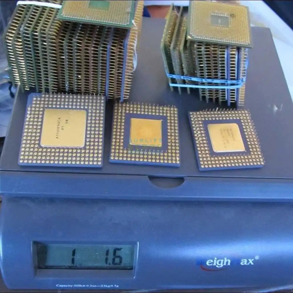 Intel Pentium Pro Ceramic CPU with Gold Pins Scrap At Best Market Price wholesale manufacture