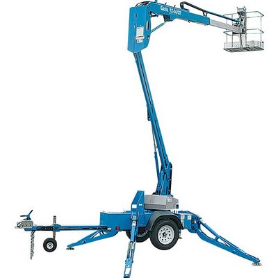 Cherry Picker Hydraulic Warehouse Cargo Lift truck lift tables