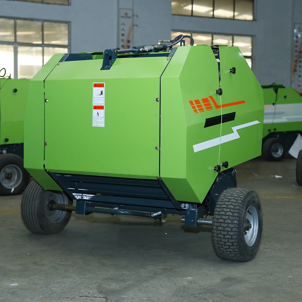 High Quality Cheap Mini Round Hay Baler Pine Straw Baler for Sale