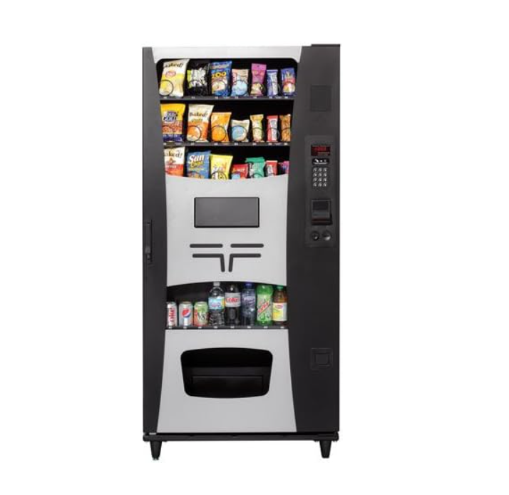 Best Quality Outdoor events self-service automatic touch screen distributeur automatique drink snack vending machine