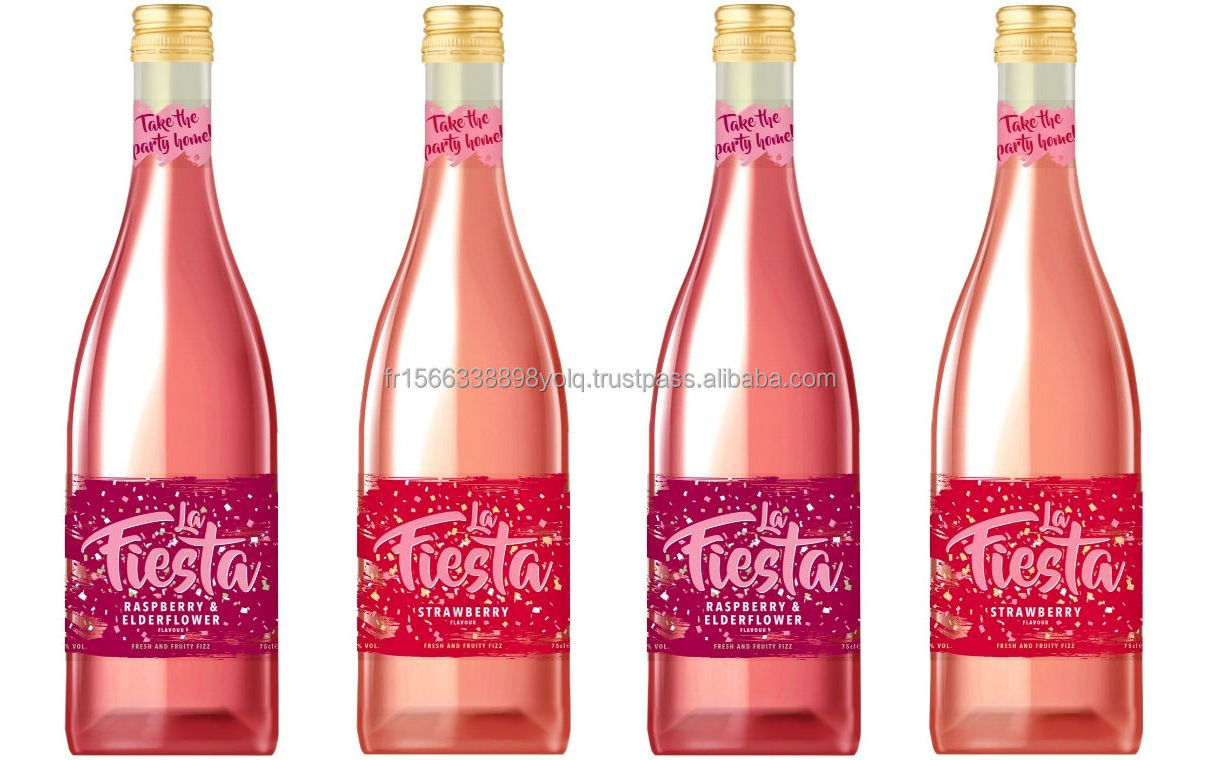 Fiesta Sparkling Soft Drink - Red Berries Flavoured, 750ml Bottle