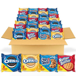 Nabisco Sweet Treats Cookie Variety Pack OREO, OREO Golden & CHIPS AHOY!, 30 Snack Packs (2 Cookies Per Pack)