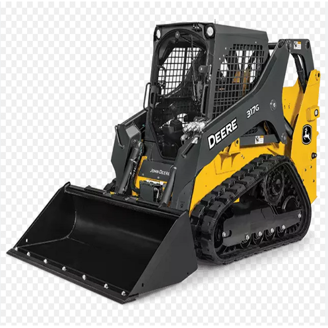 Factory Supplier 2 Ton Rated Load Backhoe Loader with Bucket Attachments for Farms Manufacturing Plants Front Skid Steer Loader