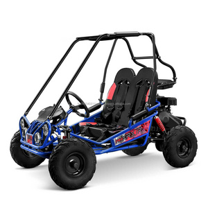 24V battery power electric go kart seat UTV 4x2 400cc CVT go kart with LED roof lights (TKG400-A4)