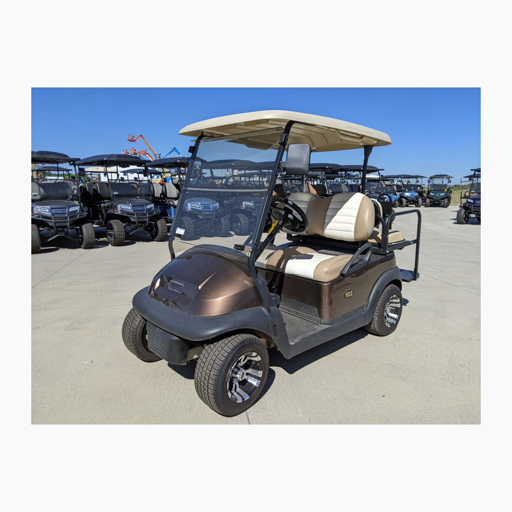 Hot New Model 4 Seat Club Golf Cart - 4 Seater Sightseeing Golf Club Car Electric Golf Cart Motor 60V/18.2AH Lithium Battery