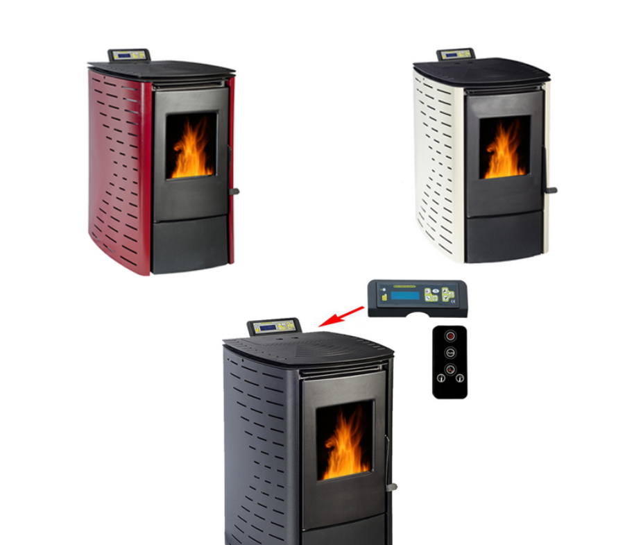 Smokeless pellets and wood burning stoves industrial biomass wood pellet burner wood fired hot tub heater