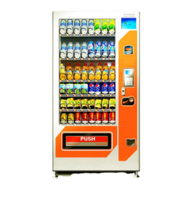 Automatic Combo Refrigerated Vending Machines for Snack Beverage Drink Cold Drink Vending Machine