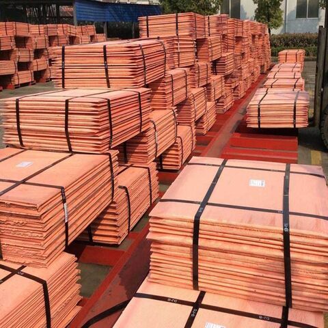 Standard Quality Low Price Copper Sheet 99.999% Copper Cathode Sheets Copper Plate