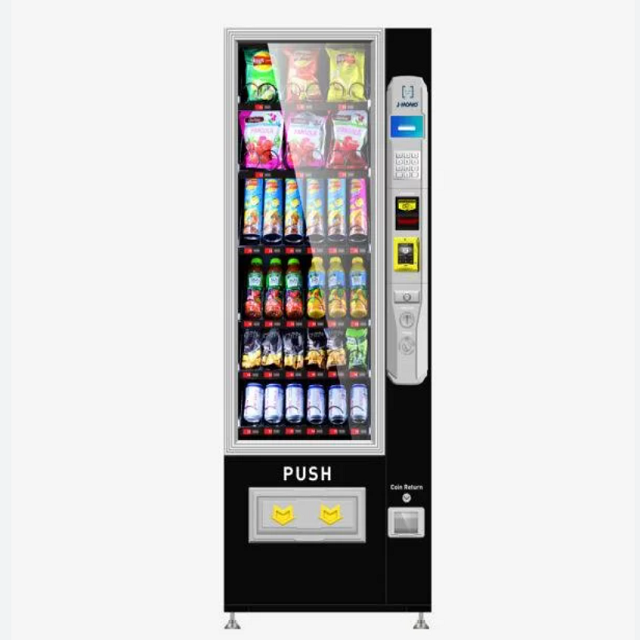 Factory direct unmanned self-service snacks digital vending machine bread wholesale vending machines