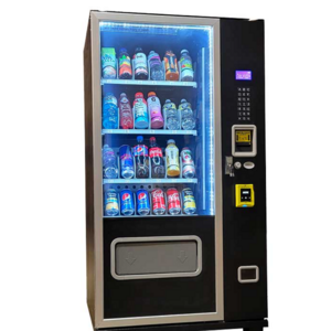 Low Price Offer Outdoor Combo Vending Machine with Canopy White Camera Technology Training Robotic Adjustable Technical sales