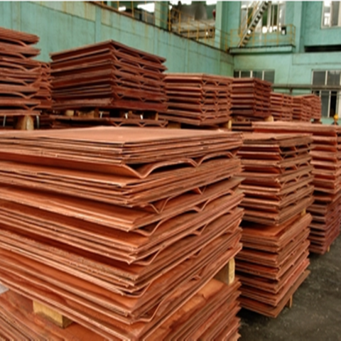 Standard Quality Low Price Copper Sheet 99.999% Copper Cathode Sheets Copper Plate