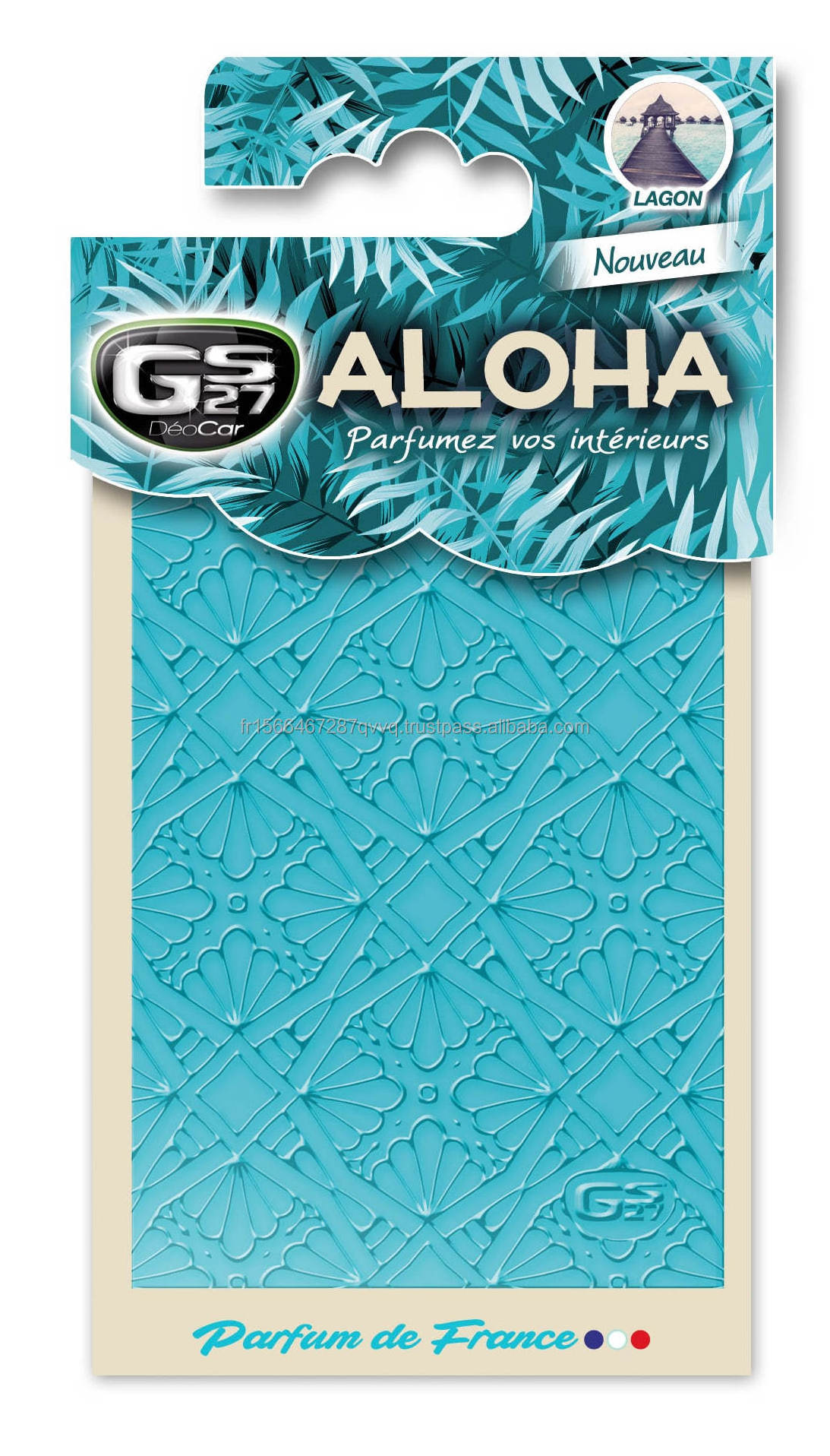 GS27 Car Air Fresheners DEOCAR ALOHA - LAGOON