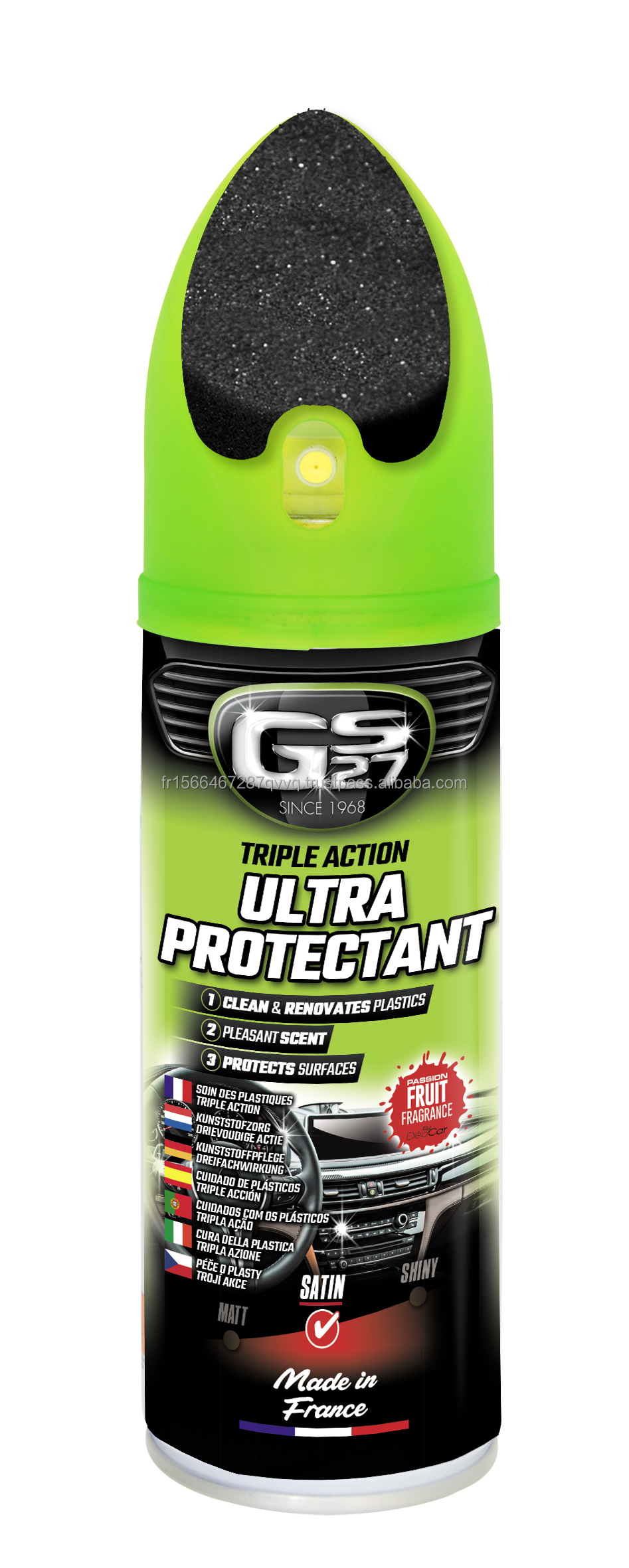 GS27 CLASSICS Triple Action Ultra Protectant Passion Fruit 400 ml PREMIUM CAR CARE PRODUCT MADE IN FRANCE CAR DETAILING