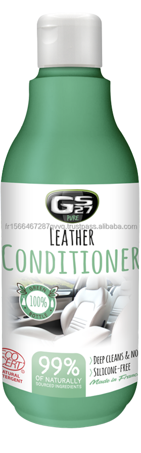 CAR LEATHER CONDITIONER PURE 500 ML Premium Car Care Product Made In France Car Detailing