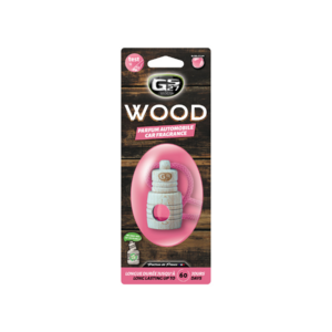 GS27 Car Air Fresheners DEOCAR WOOD Bubble Gum Premium Air Freshener French Fragrance