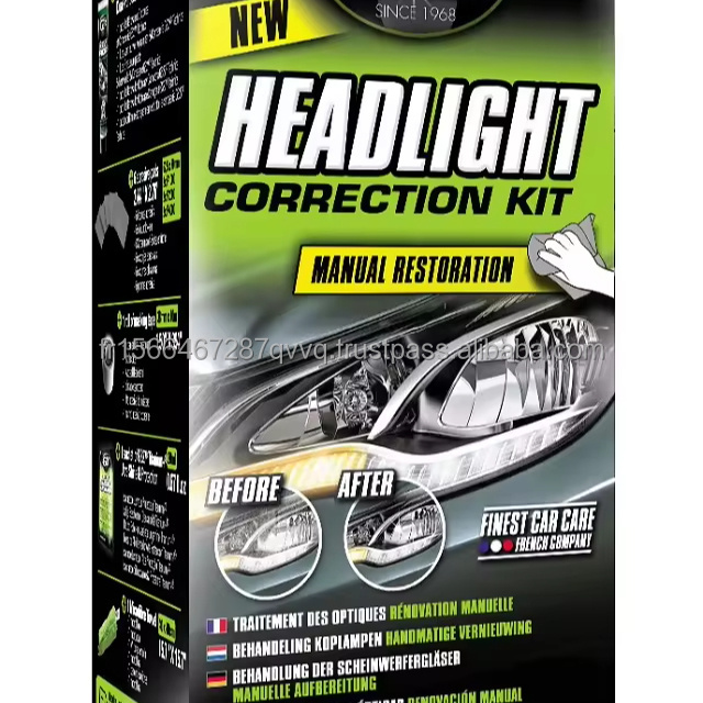 GS27 CLASSICS Headlight Correction Kit Manual Use Premium Car Care Product Made In France Car Detailing