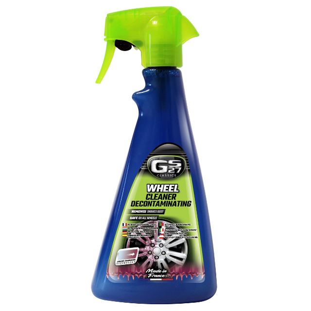 GS27 CLASSICS Wheel Gel Cleaner Decontaminating 500 ml Made In France Premium Car Care Products Detailing