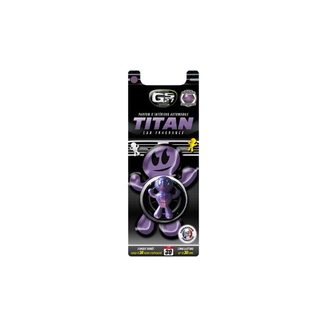 GS27 Car Air Fresheners DEOCAR TITAN mediterranean fig Premium Air Freshener French Fragrance