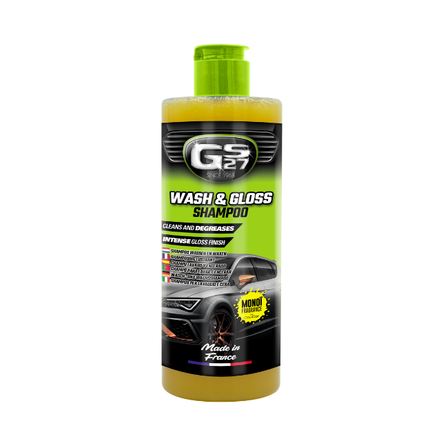 GS27 CLASSICS Ultra Shine Car Shampoo Monoi 500 ml Premium Car Care Product Made In France Car Detailing