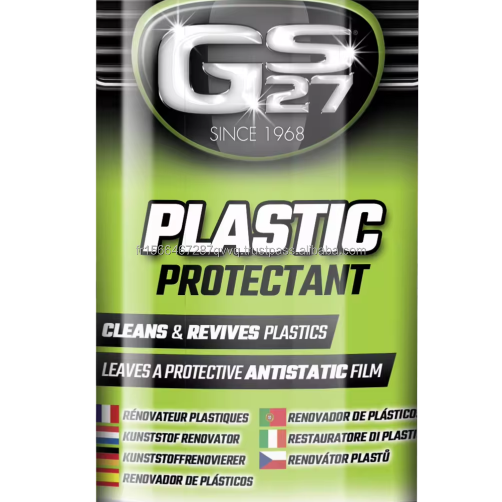 GS27 CLASSICS Plastic Protectant Matt Finish New Car 400 ml Premium Car Care Product Made In France Car Detailing