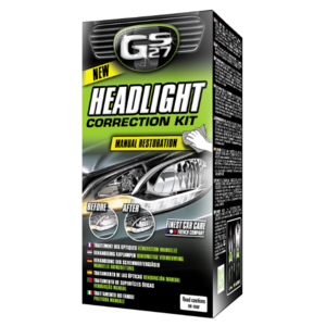 GS27 CLASSICS Headlight Correction Kit Manual Use Premium Car Care Product Made In France Car Detailing