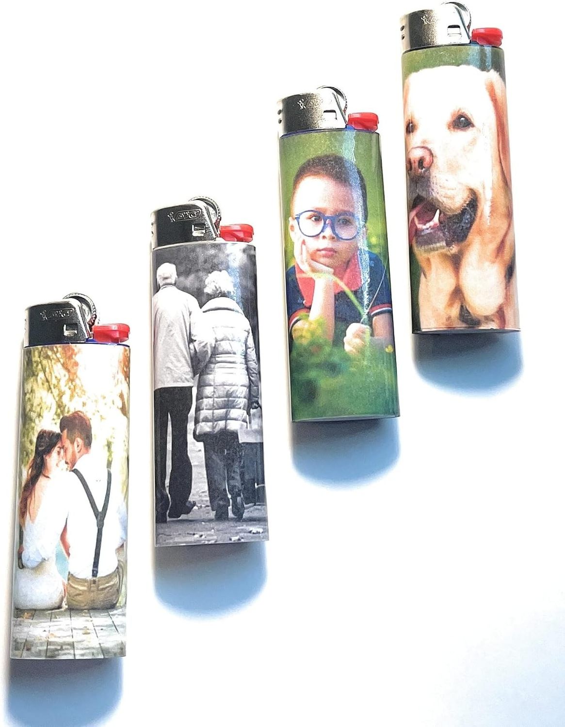 Customized logo cheap wholesale lighters cheap plastic flint lighters with sanding wheels gas lighter