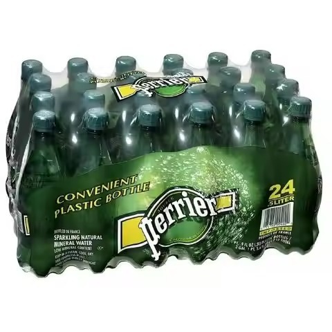 Perrier sparkling natural mineral water 24 pk. (16.9 fl. Oz./pack) Sugar Free for sale