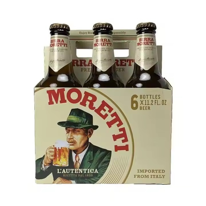 Neri-beer Birra Moretti 2x33 cl, Italian beer made in Italy