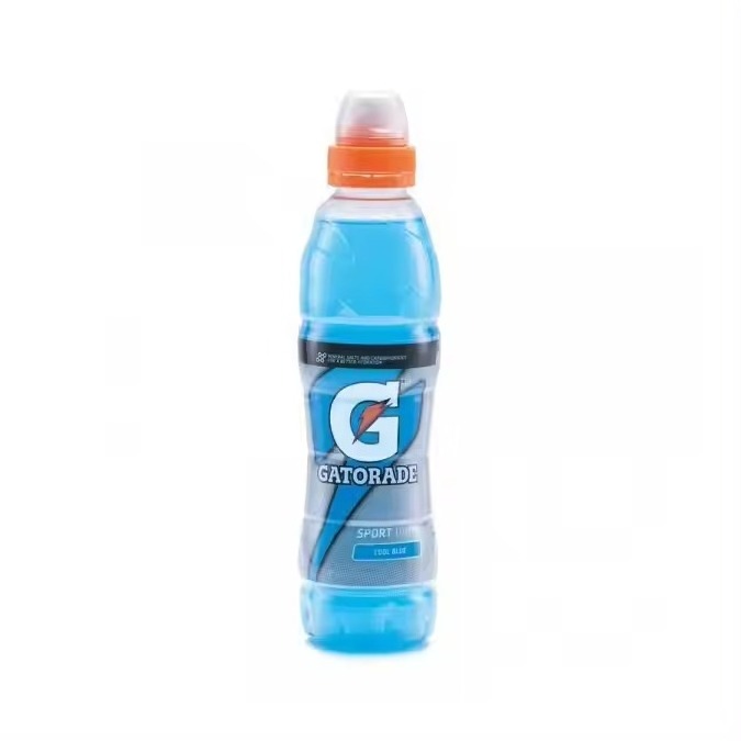 Gatorade Energy Drink Cool Blue Private Label 250ml 330ml 500ml Light Yellow Caffeine