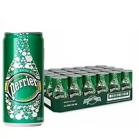 Perrier sparkling natural mineral water 24 pk. (16.9 fl. Oz./pack) Sugar Free for sale