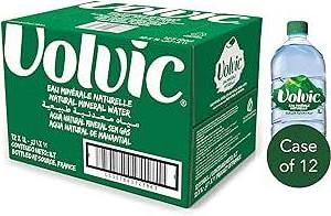 Volvic Still Natural Mineral Water, 12 x 1 Litre