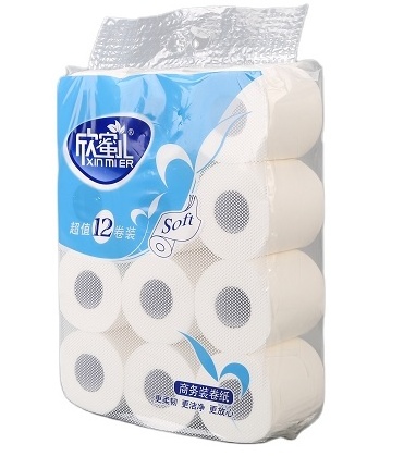 Custom printed grade Tissue Paper / Toilet Tissue / Soft White Toilet Papers for sale