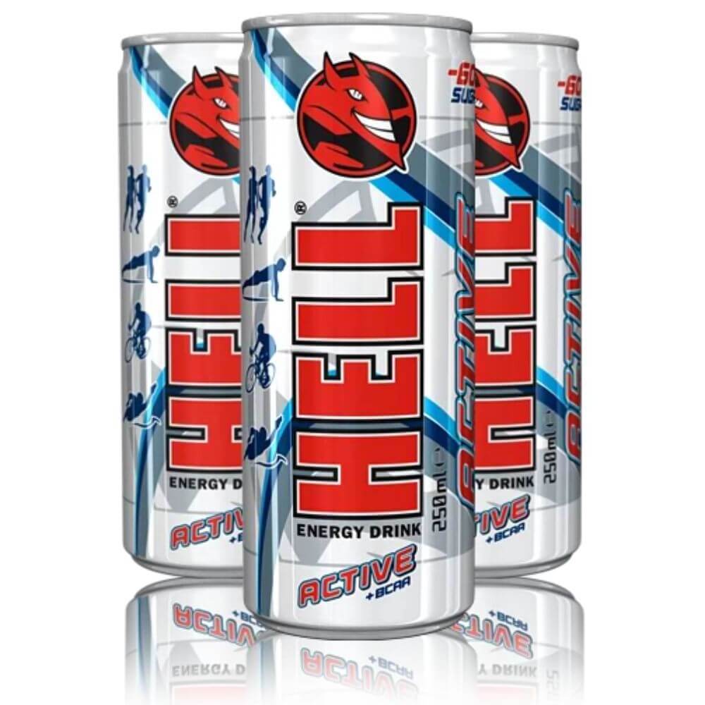 Hell Energy Drinks 250ml - Original - Grape - Watermelon - zero Wholesale Prices