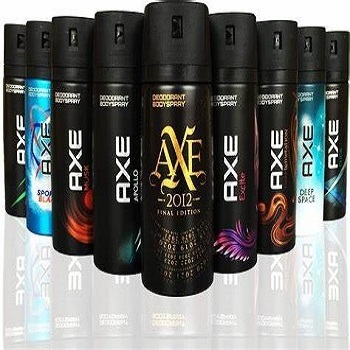 Axe Gold Oud Wood and Dark Vanilla Deodorant Body Spray 4.0 oz (Pack of 2)