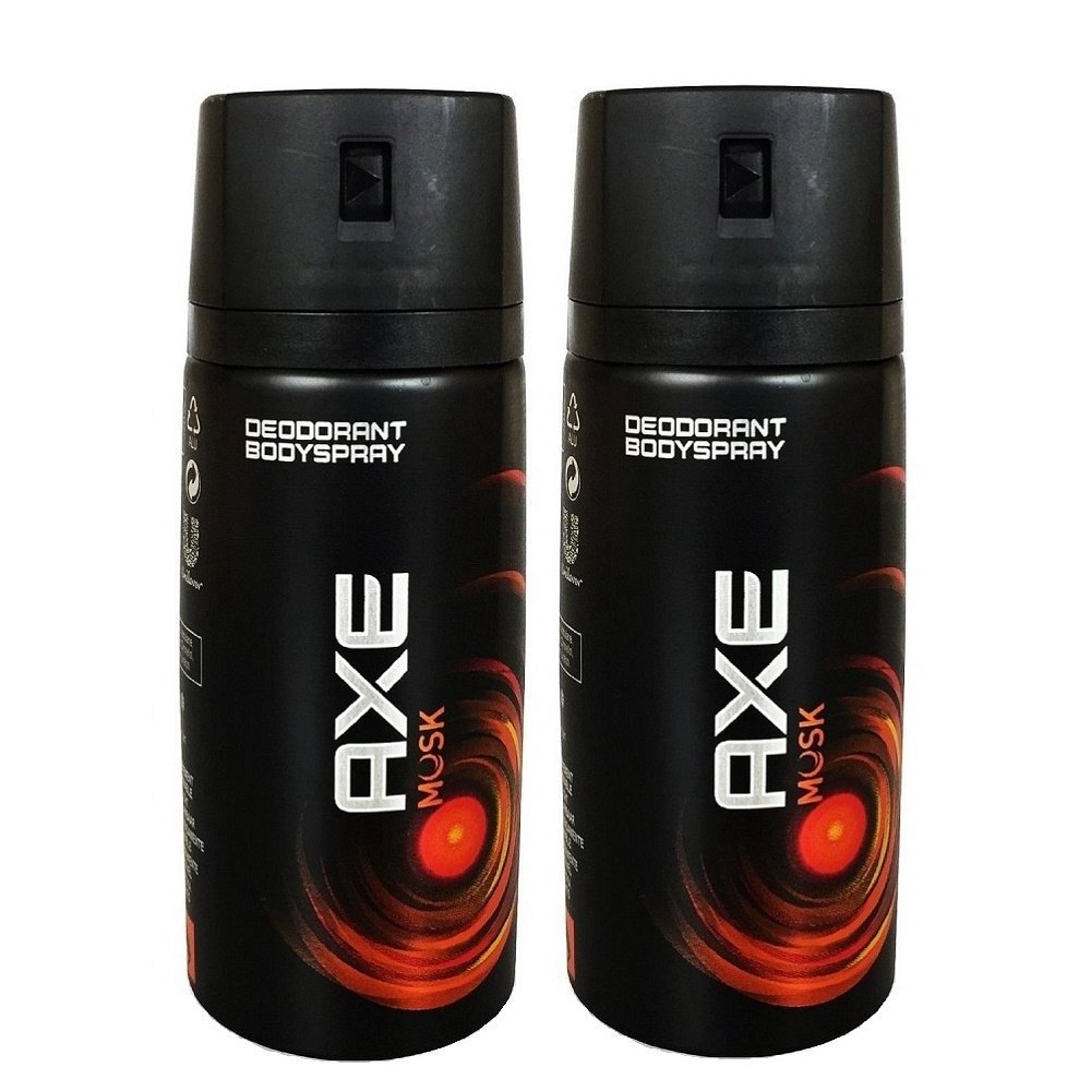 Axe Gold Oud Wood and Dark Vanilla Deodorant Body Spray 4.0 oz (Pack of 2)