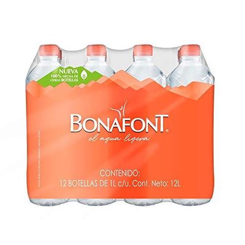 Agua Mineral sem Gas Bonafont Mineral water Pack c/ 8un de 1,5 Litro