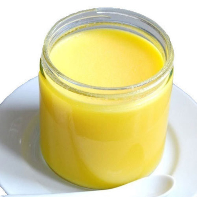 13 oz Jar Dairy Gold Standard Unsalted Butter Ghee Sterilized and Pasty from Cattle Milk Packaged in Bulk Box Bag