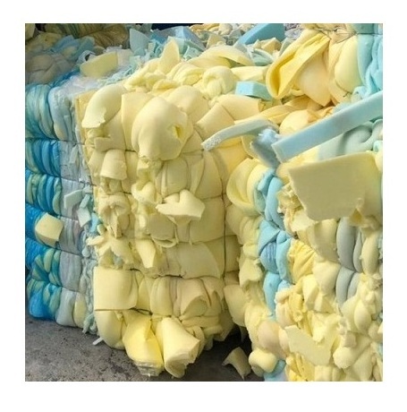 100% Clean And Dry Waste Foam Us Bales Polyurethane PU Scrap Foam In Bales Scrap Sponge