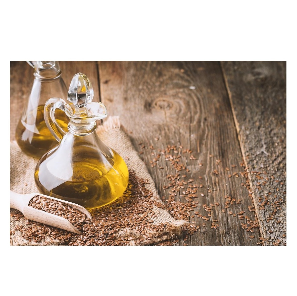 Pure High Purity Flaxseed Oil Linseed Oil