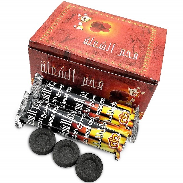 Premium Hookah Charcoal Shisha Clean Combustion Quick-light Charcoal Cheap Price