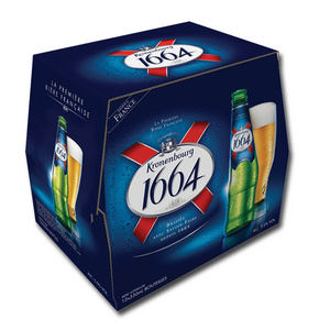 Wholesale Lager Type Light Color Kronenbourg 1664 Blanc Beer