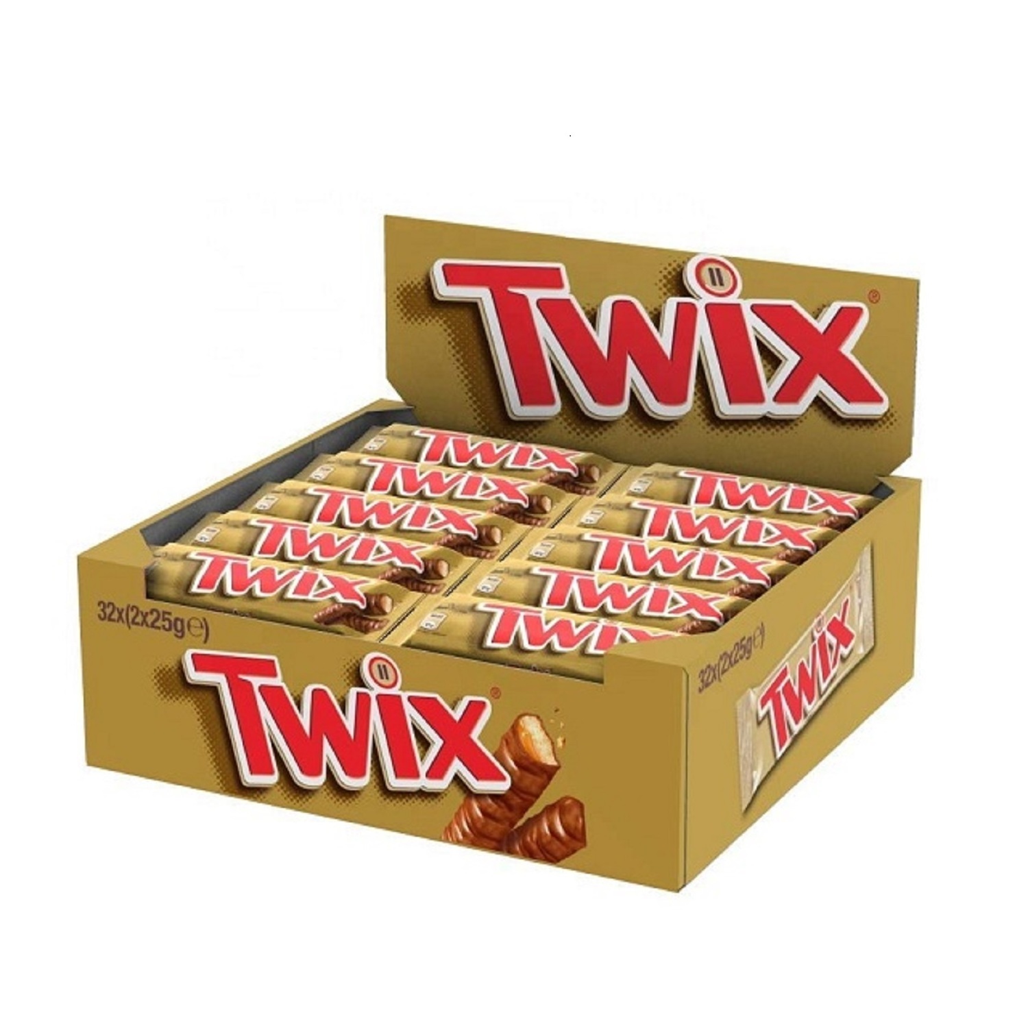 High Quality Original Chocolate Twix Biscuit Bars 50g 75g High Quality Twix Chocolate for sale