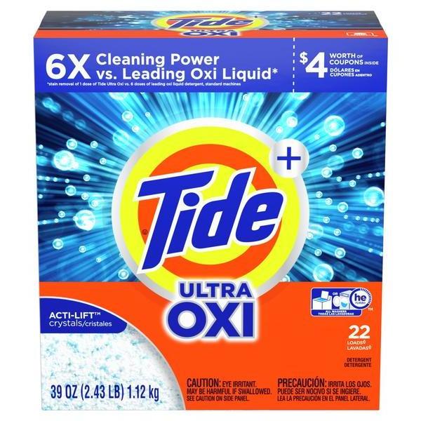 3 in 1 tide pods laundry detergent / tide ultra Oxi / Tide liquid laundry detergent ready for USA shipment.