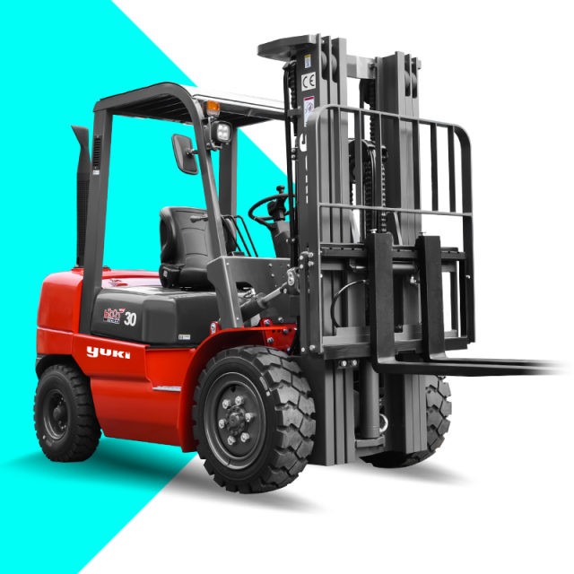 4 wheel Lithium Forklift Battery Operated Fork Lift Small Forklift 1.5 ton 2 ton 3 ton 3.5 ton with Solid Tire