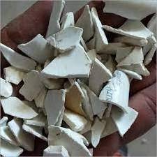 Recycled UPVC pipe scrap and PVC window profile chips white and grey color